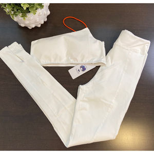 Do My Self  White 2 piece set NWT